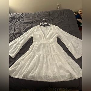 Lost and Wander size medium white dress - never worn
